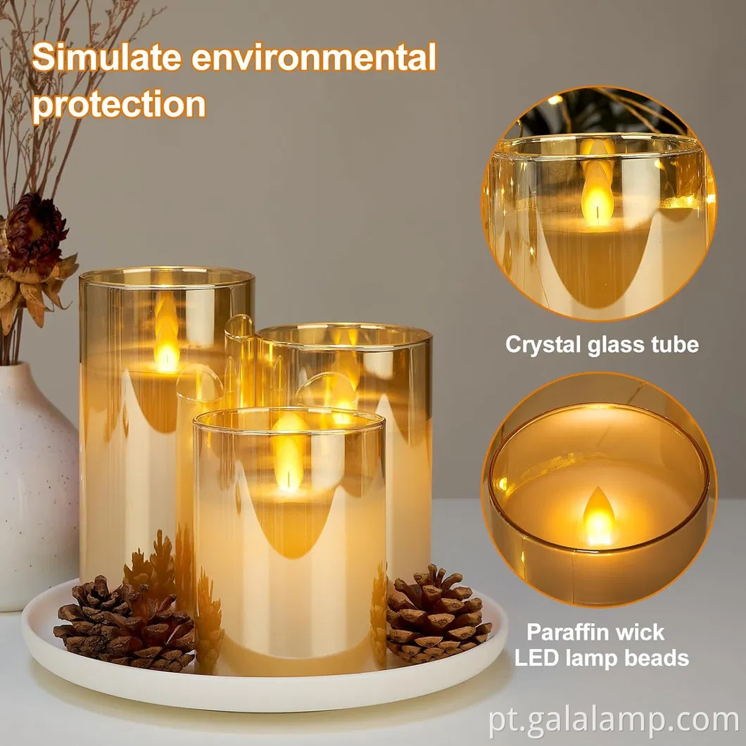 Vela eletrônica sem fuma